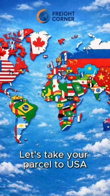 Let's take your parcel to USA - Freight Corner DDP Cargo